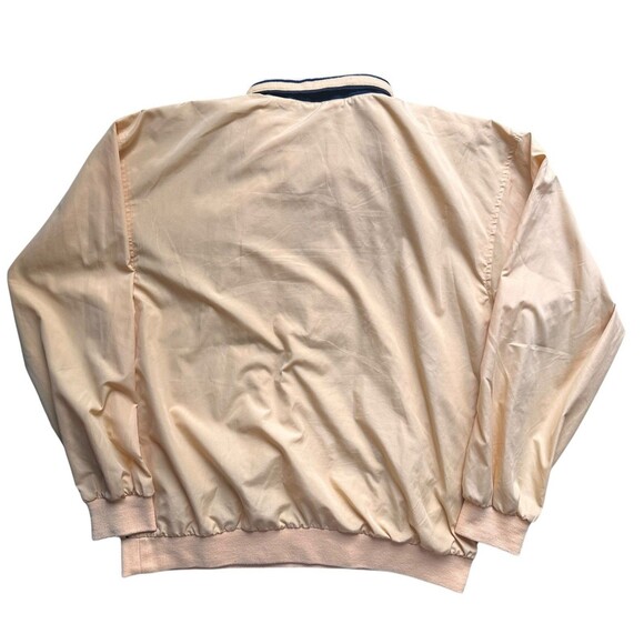 Vintage ease Athleticwear 1/4 Zip Windbreaker Large Yellow Casual Sportswear Y2K - Picture 2 of 5